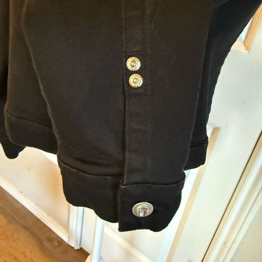 Lawman Black Rhinestone Women's Jacket M - Picture 5 of 10